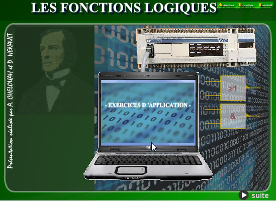 Exercices sur les fonctions logiques