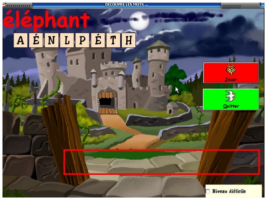 Découvre les mots