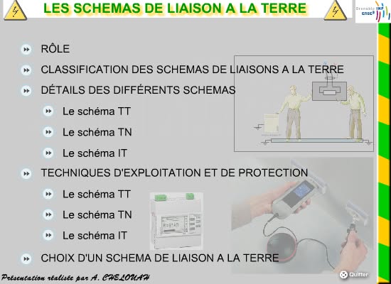 Les schémas de Liaison à la Terre