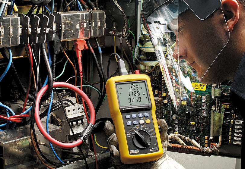 Illustration d’un circuit et d’une machine électrique