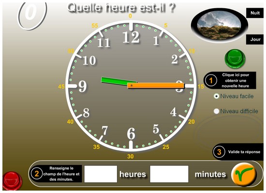 Apprendre à lire l'heure