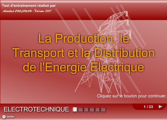 Questionnaire production, transport et distribution